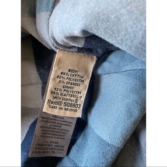 ❌sold❌L.L BEAN PERFORMANCE STRETCH JEAN Size 8R - Picture 8 of 8